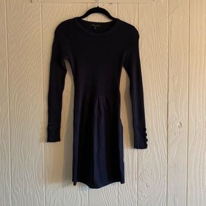 Romeo & Juliet Couture Navy Knit Dress Y2K